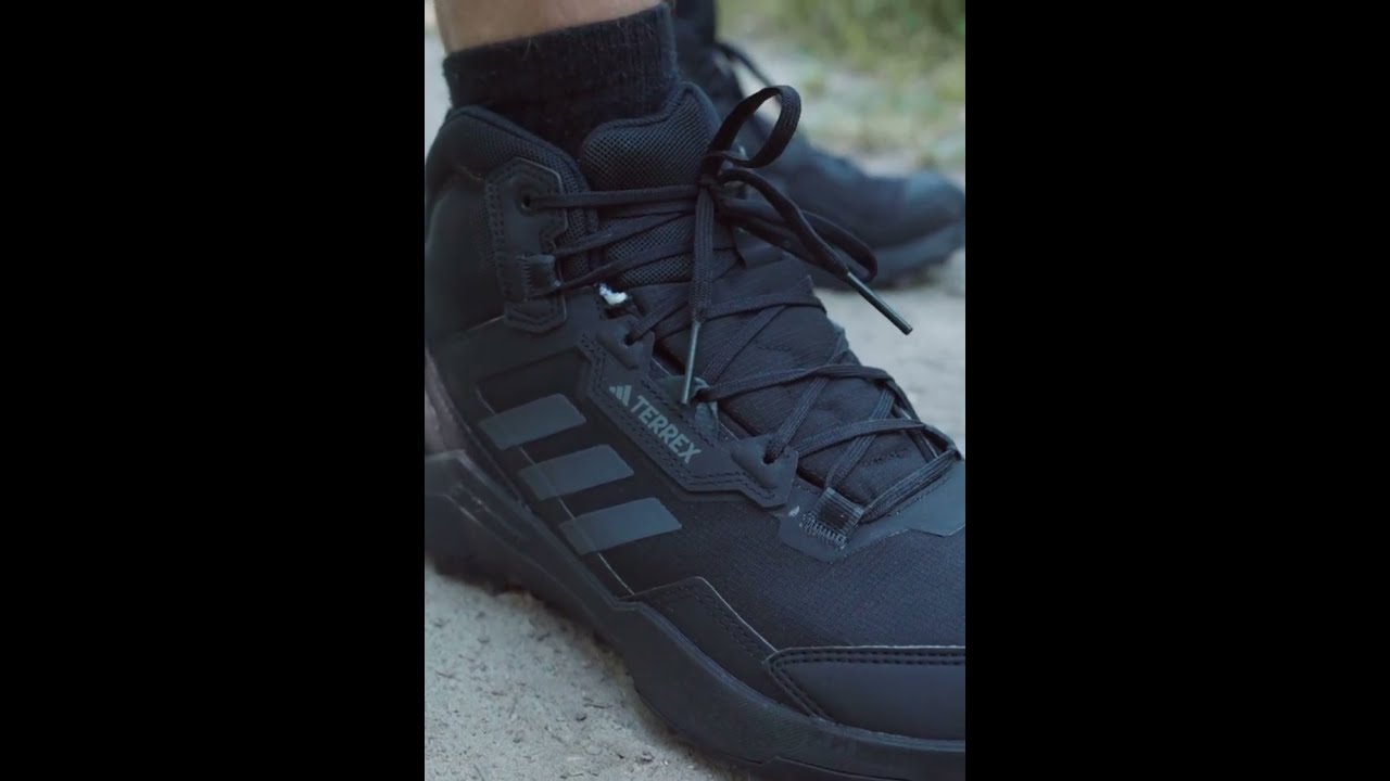 ADIDAS TERREX AX4 MID GORE TEX Hiking Shoes Core-Black Carbon Grey Men | Zalando