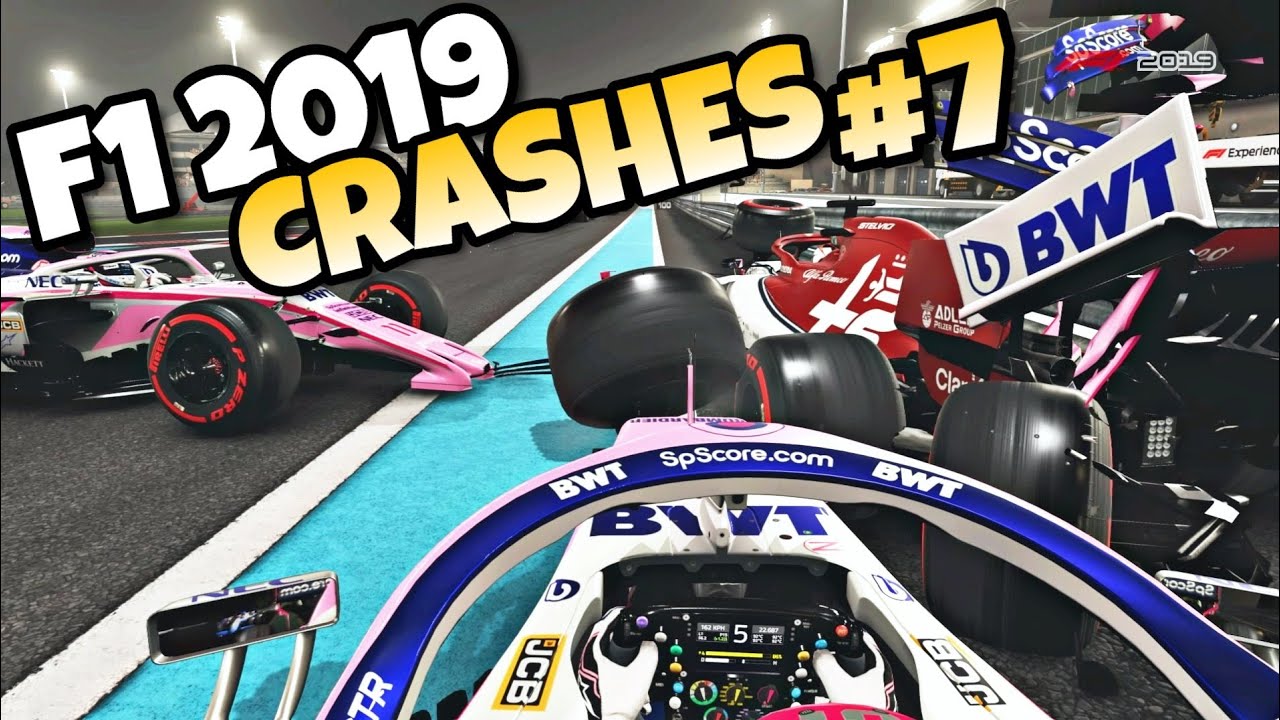 F1 2019 CRASHES #7