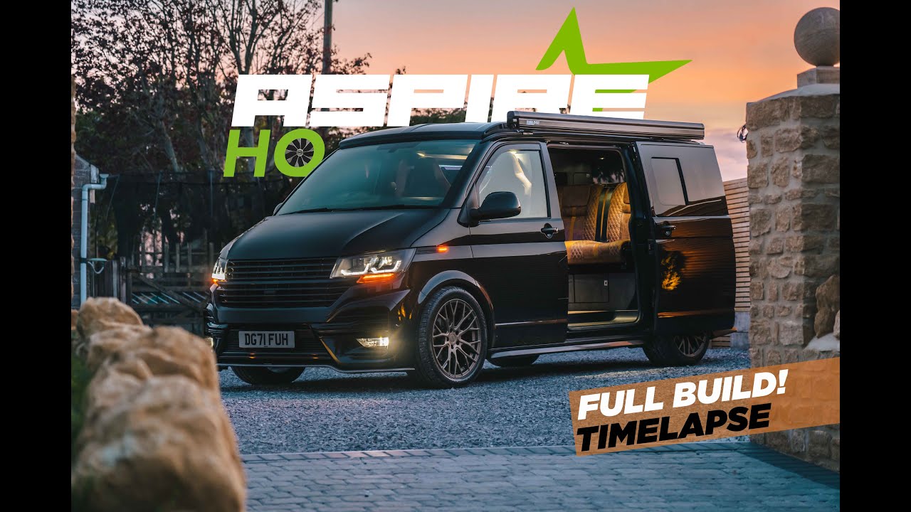 VW T6.1 Full Luxury Camper Conversion Build Timelapse!