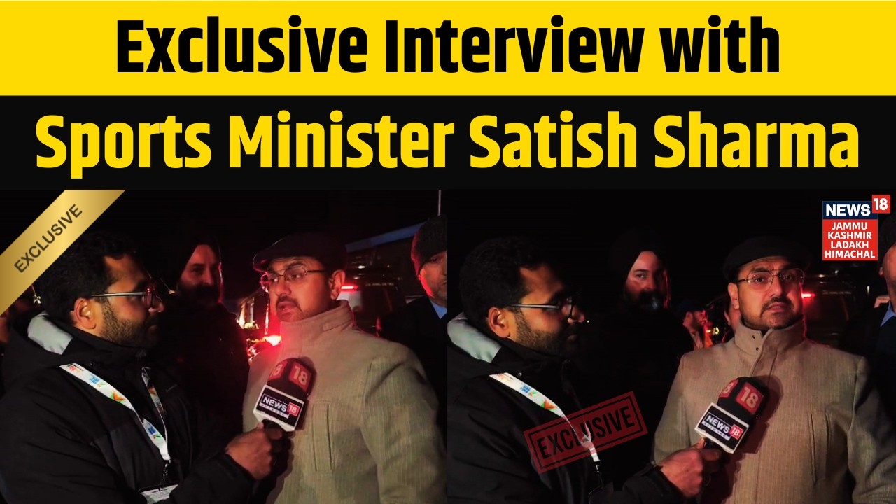 Jammu Kashmir News | Exclusive Interview with Sports Minister Satish Sharma | News18 JKLH | N18V