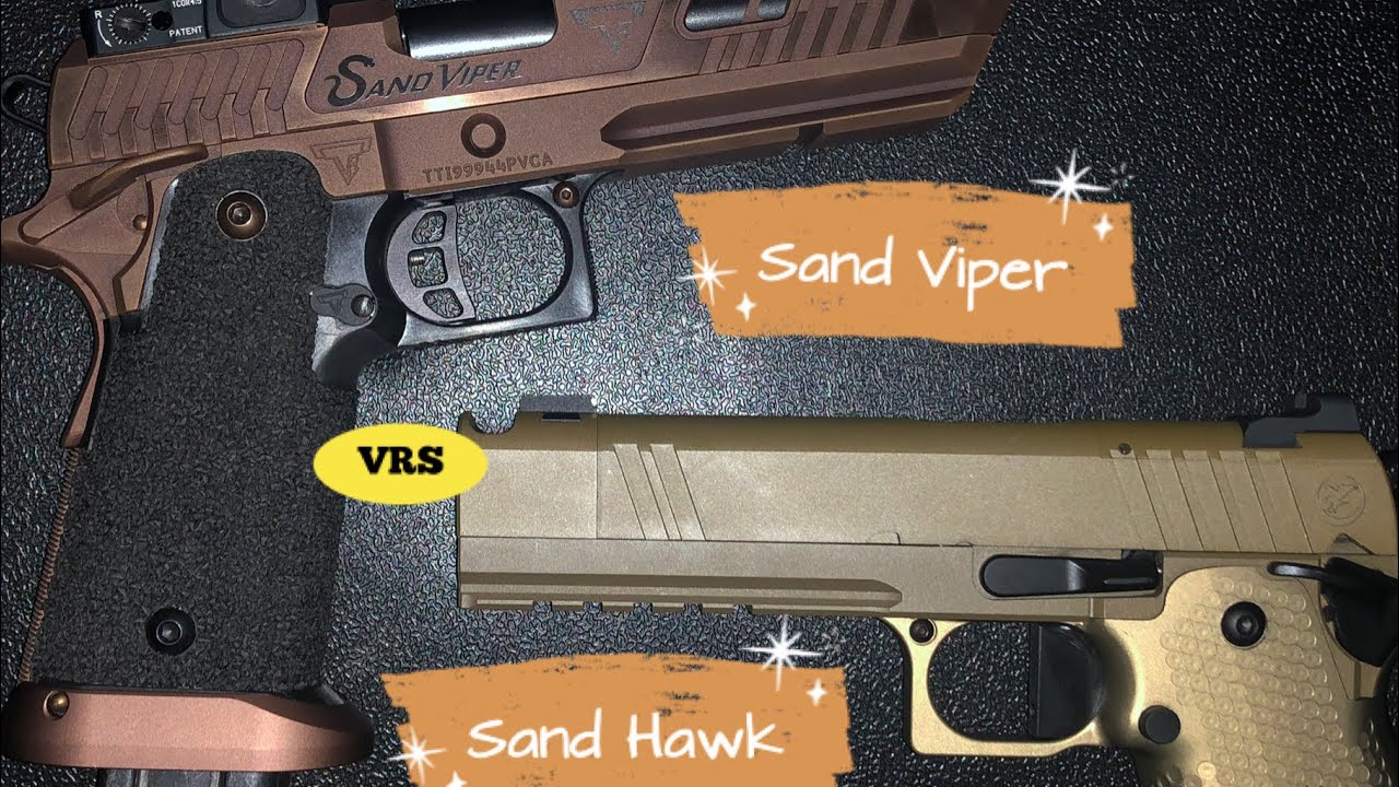 Sand Viper vrs Sand Hawk ?? #sandviper #johnwick4 #uspsa #gaygungirl