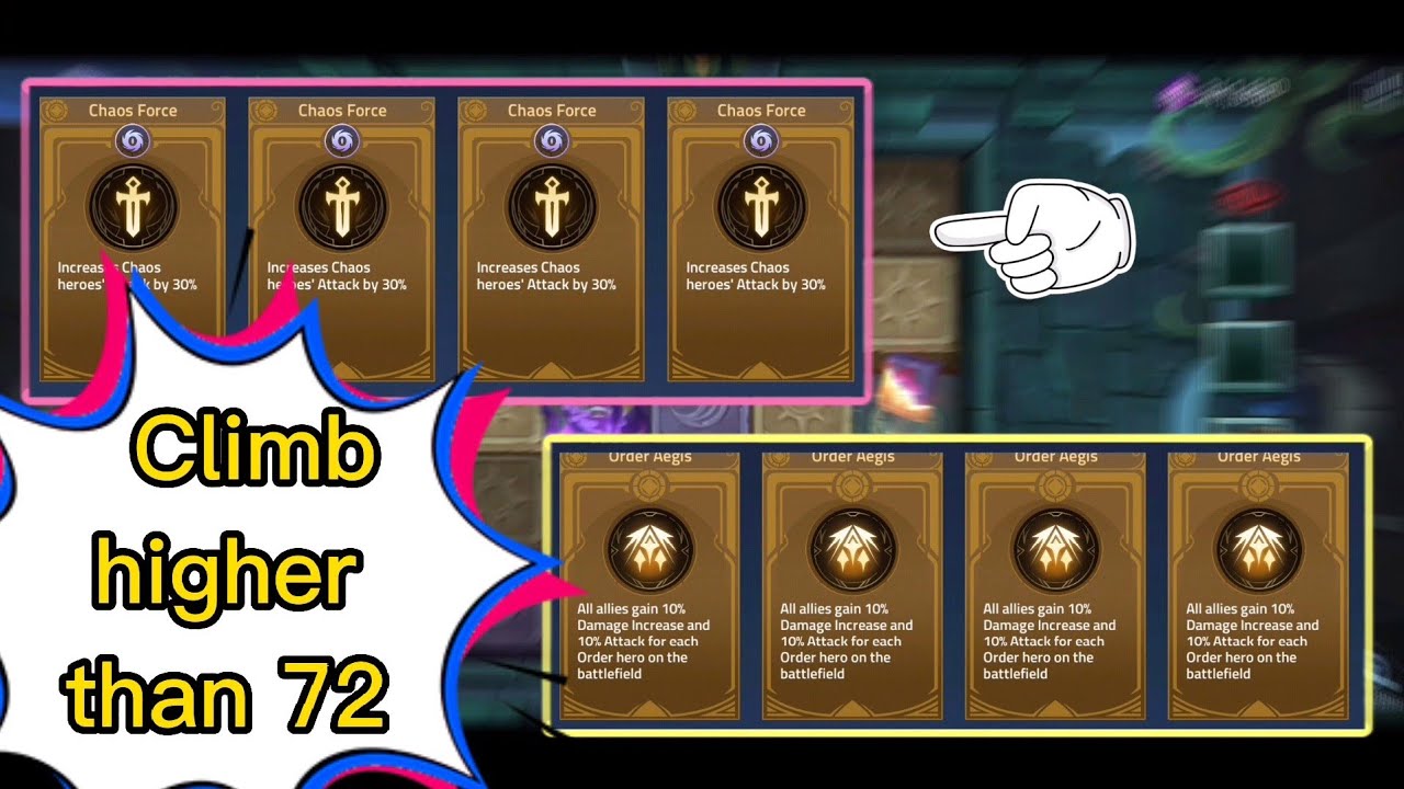 [MLA] Quick Tip for ENDLESS DARKNESS 72+
