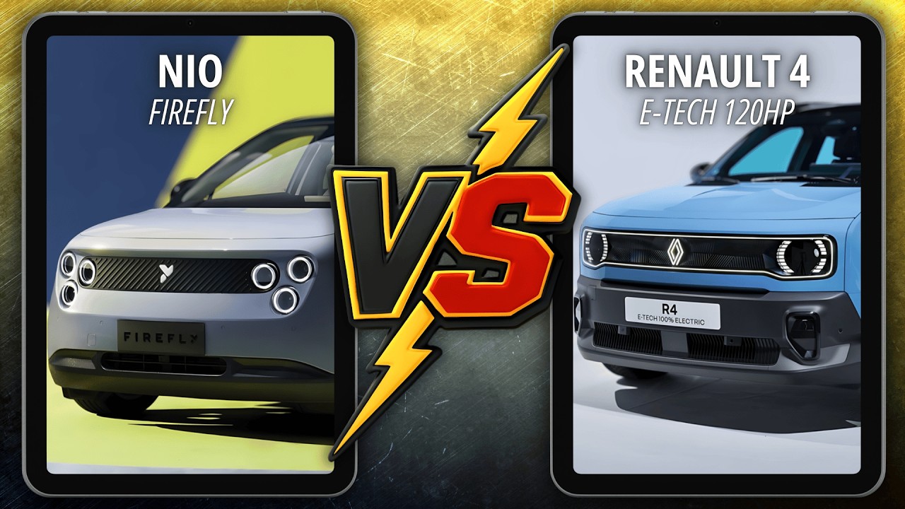 Nio Firefly vs Renault 4 E-Tech | Which EV Wins? ⚡️