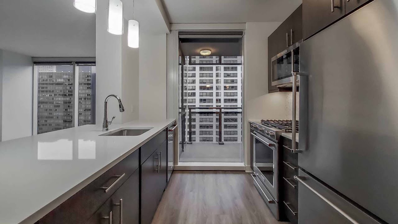 A Streeterville one-bedroom #3303 at the amenity-rich Moment apartments