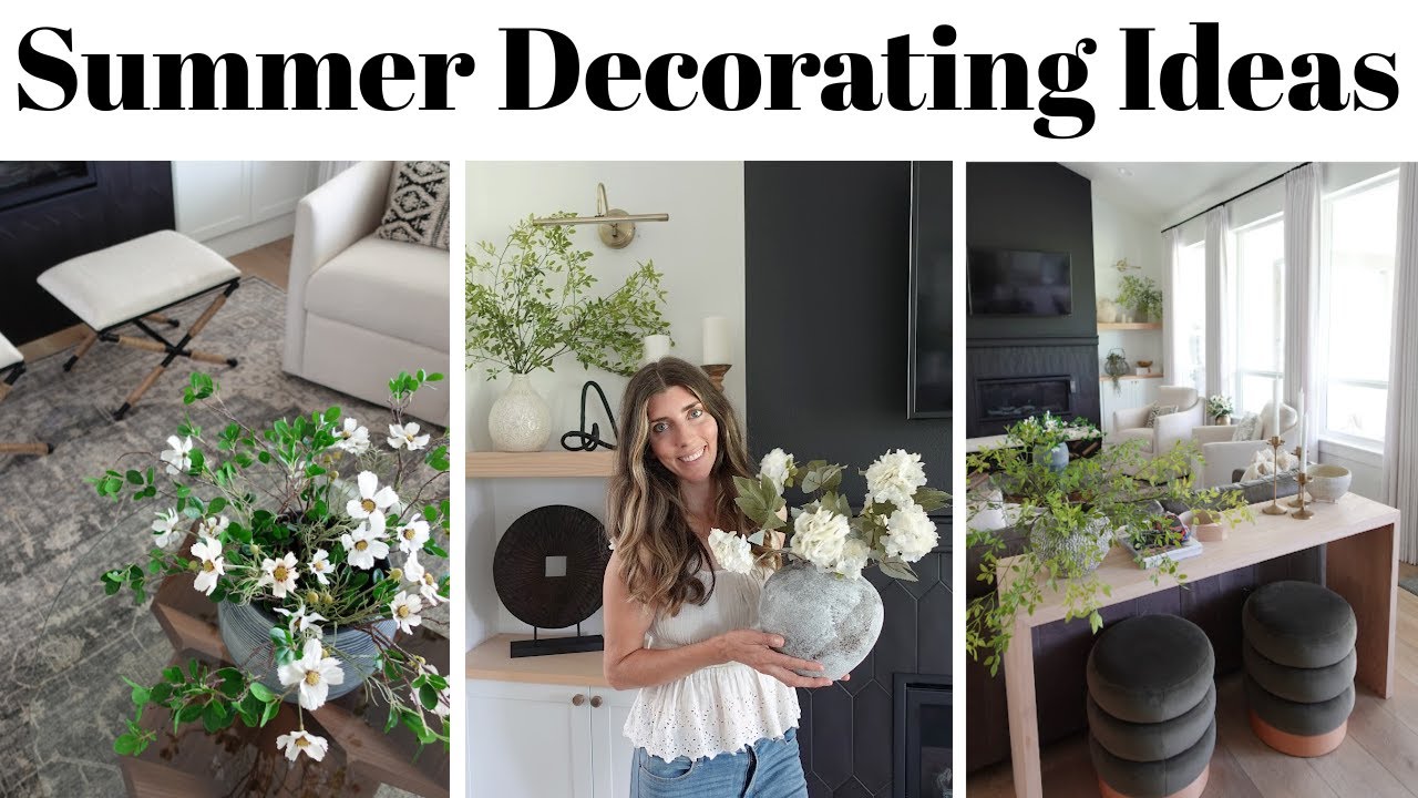 Summer Decorate With Me 2023 / Summer Decorating Ideas for Living Room & Patio