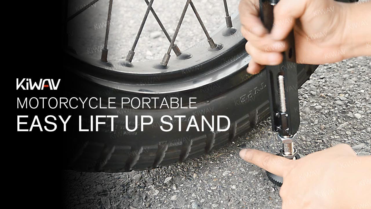 KiWAV motorcycle portable easy lift up stand