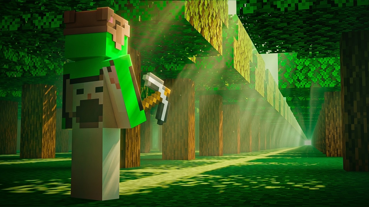 I Got Trapped In An Endless Forest... | Minecraft SMP