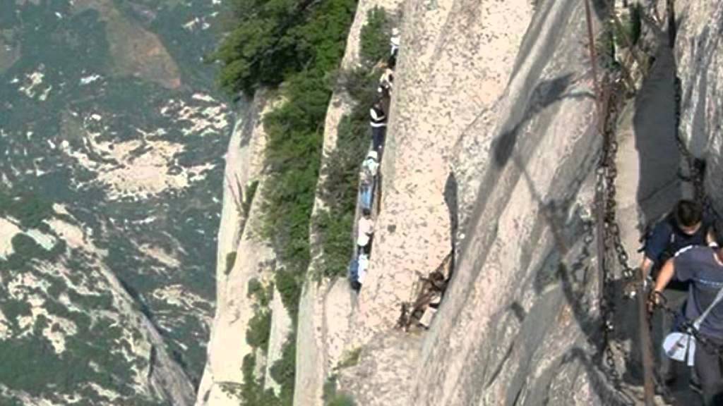тропа смерти Китай горы Хуашань / Trail of Death China Berg Huashan  Extreme Entertainment