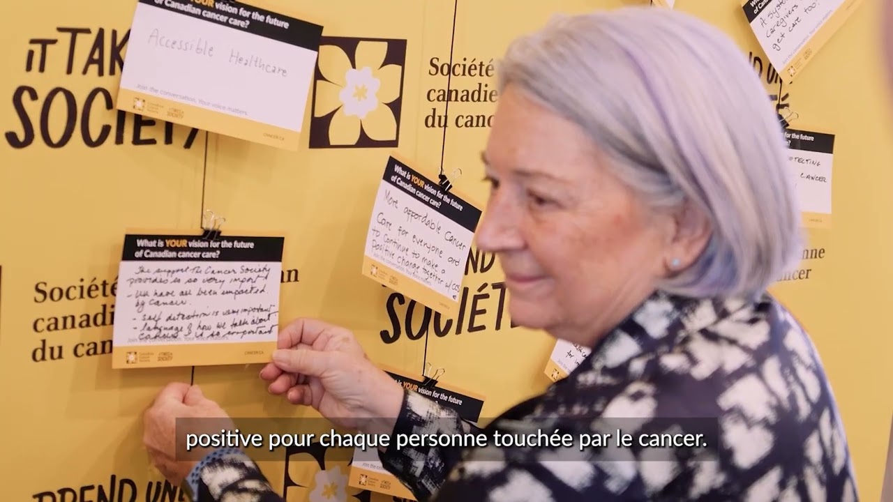 Ça prend une société pour agir contre le cancer