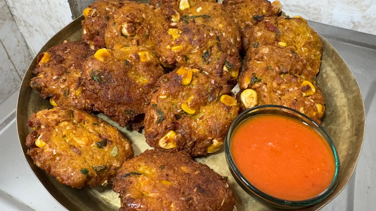 Sweet corn kabab recipe || how to make sweet corn kabab recipe || in our style #thekitchenqueen