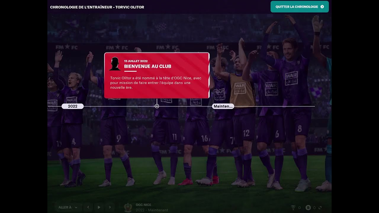 Carri&egrave;re fm manager Nice #2