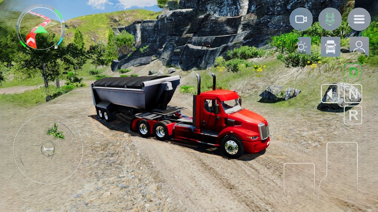 TRUCK SIMULATOR BIG RIGS GAME || OPEN WORLD TRUCK GAME 
