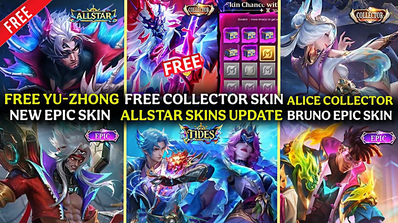 Moskov Collector Update | Alice Collector | All-star Skins Update | Martis Epic and Bruno Update