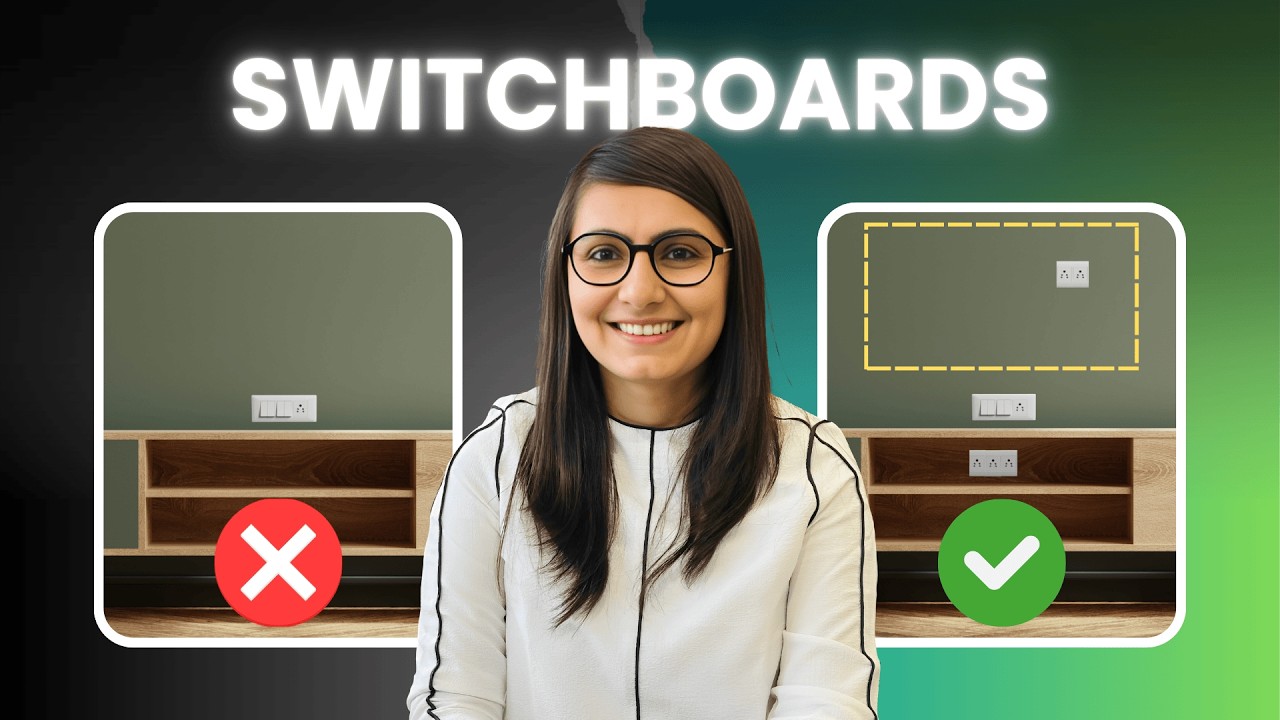 Perfect Switch & Socket Placement for Every Room | Don’t Start Wiring Without Watching This!
