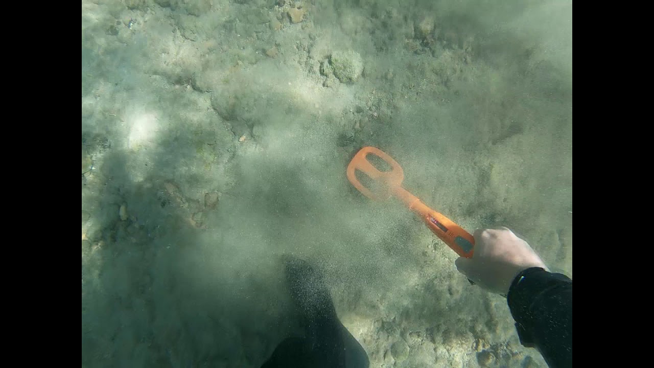DETECCIÓN GUANCHE Probando el DETEKNIKS SCUBA TECTOR