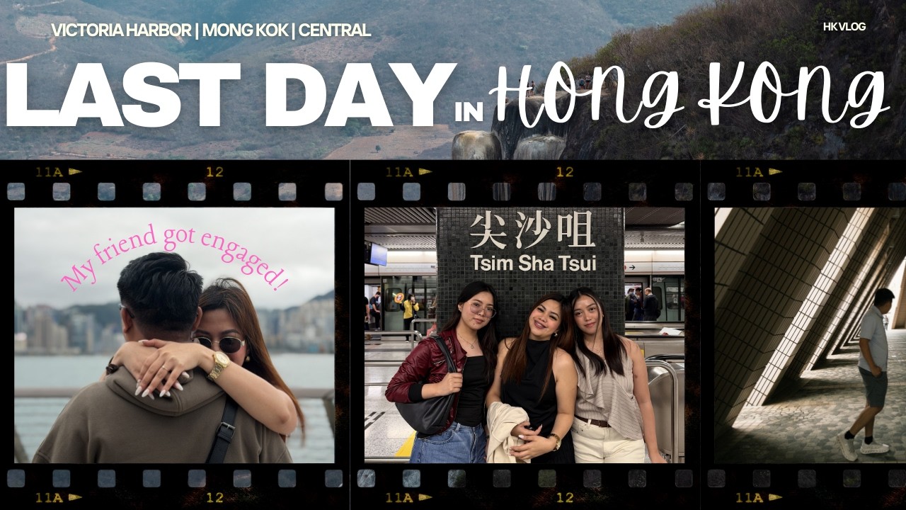 Last Day in Hong Kong | Avenue of Stars, Ichiran Ramen & Mong Kok Shopping