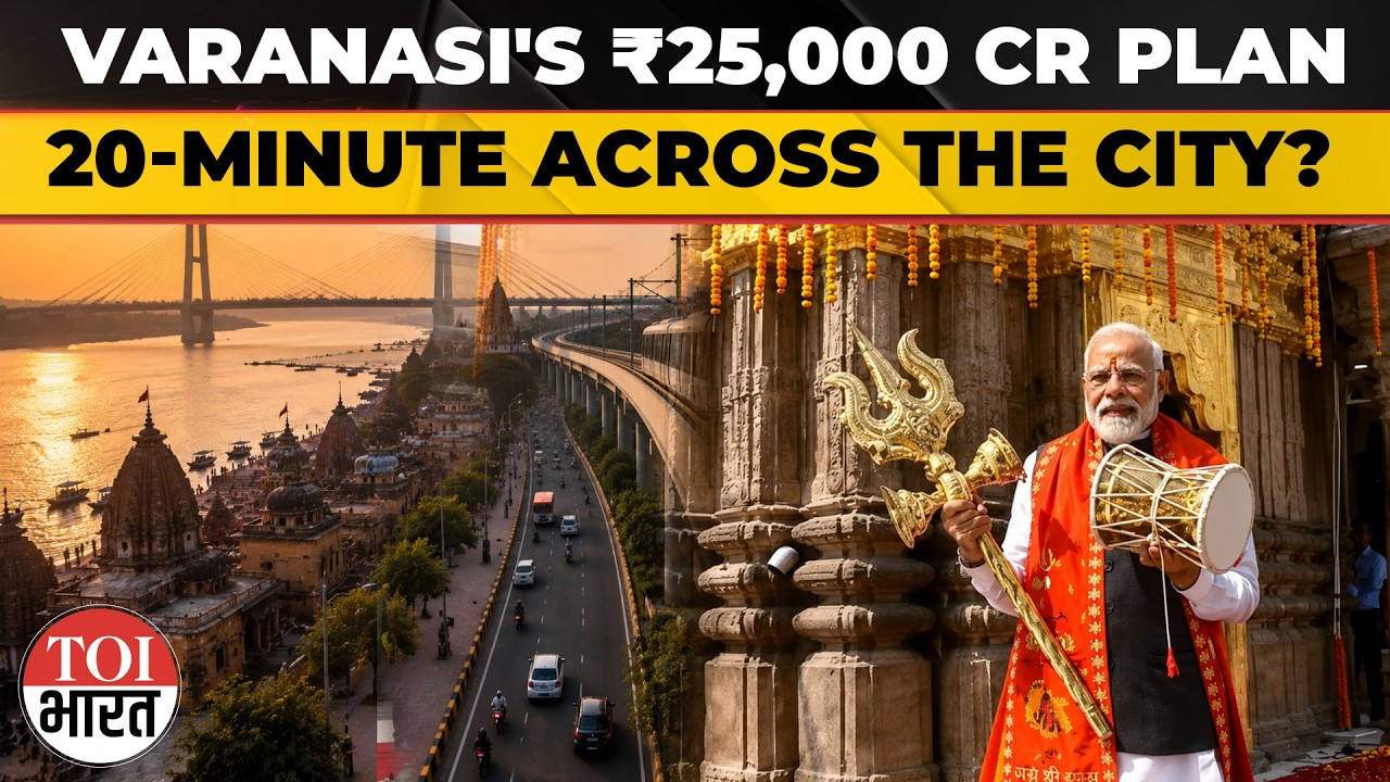 Govt Approves Rs 25,000 Crore Ganga And Varuna Corridors To Transform Varanasi