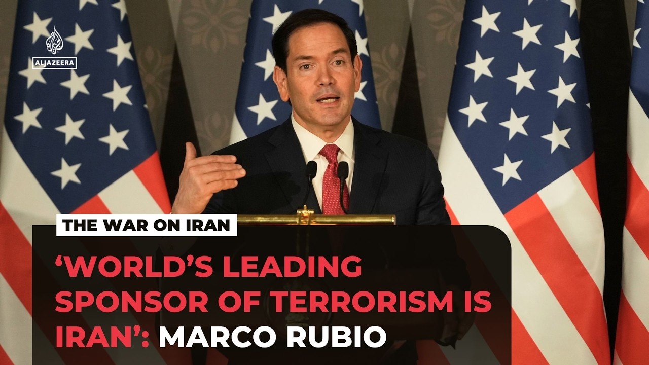 Iran is world&rsquo;s leading sponsor of &lsquo;terrorism&rsquo;: Marco Rubio