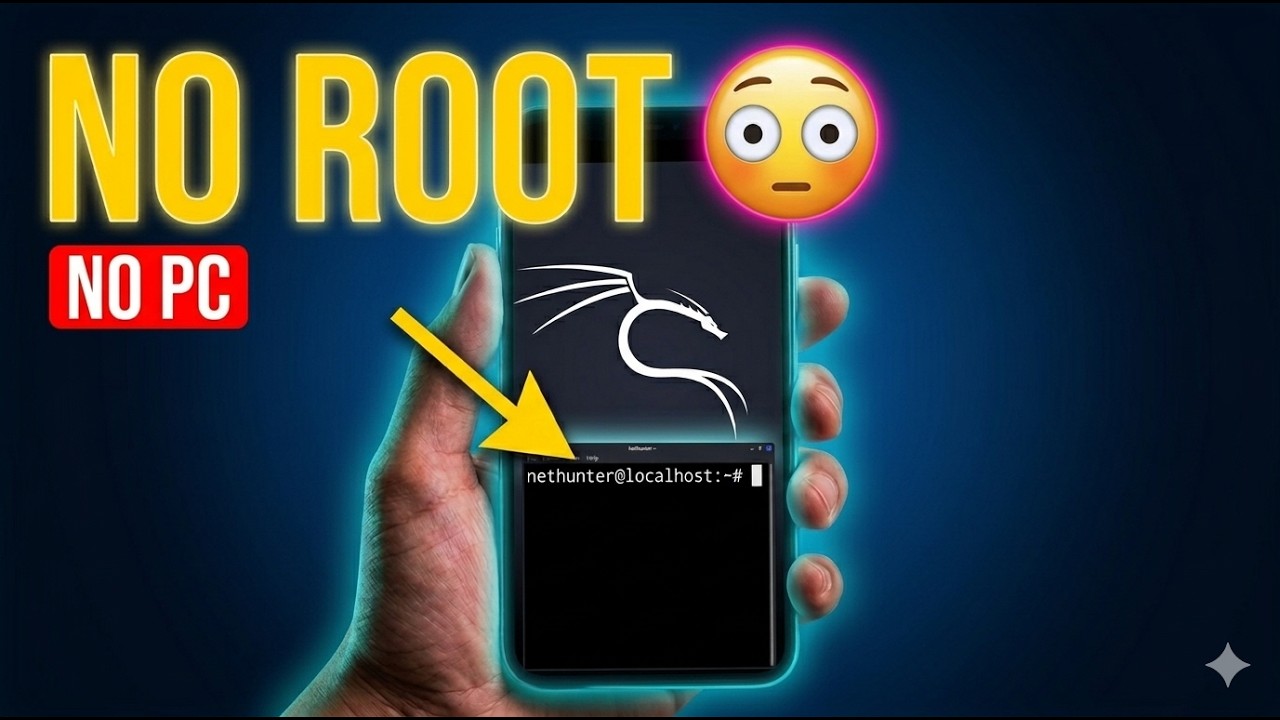 Install Kali NetHunter on Any Android (No Root | Full Setup Guide 2026)