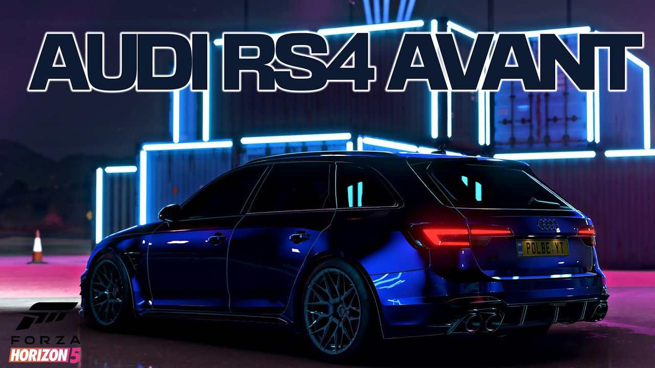 BRAND NEW ABT Audi RS4 Avant NIGHT Gameplay | Forza Horizon 5