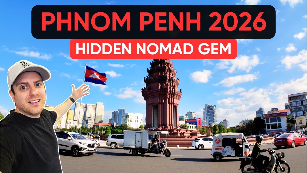CAMBODIA: SE Asia’s Most UNDERRATED Digital Nomad City (PHNOM PENH 2026)