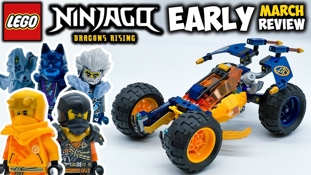 Arin's Ninja Off-Road Buggy Car EARLY March 2024 Review! | LEGO Ninjago Dragons Rising Set 71811