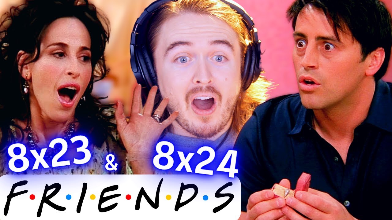 *САМЫЙ ДИКАЯ КОНЦЕРТНАЯ ИСТОРИЯ?!* Друзья, 8 сезон, 23 и 24 серии. Реакция: СМОТРЮ ВПЕРВЫЕ