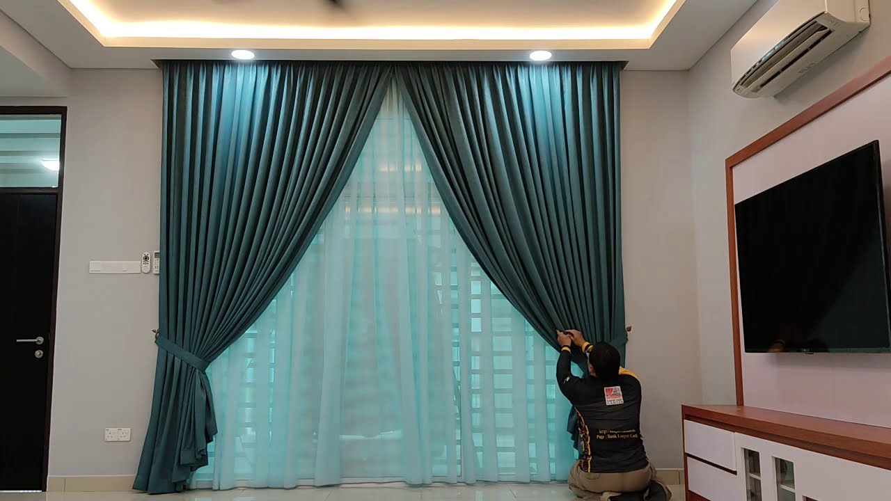 BLC#1 Best Modern Curtain. LANGSIR CANTIK 2020