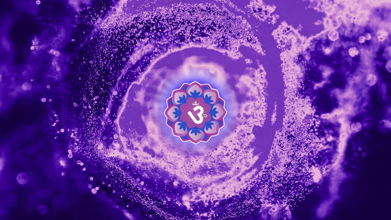 Crown Chakra Meditation | Open Sahasrara I Violet Light Activation 💜
