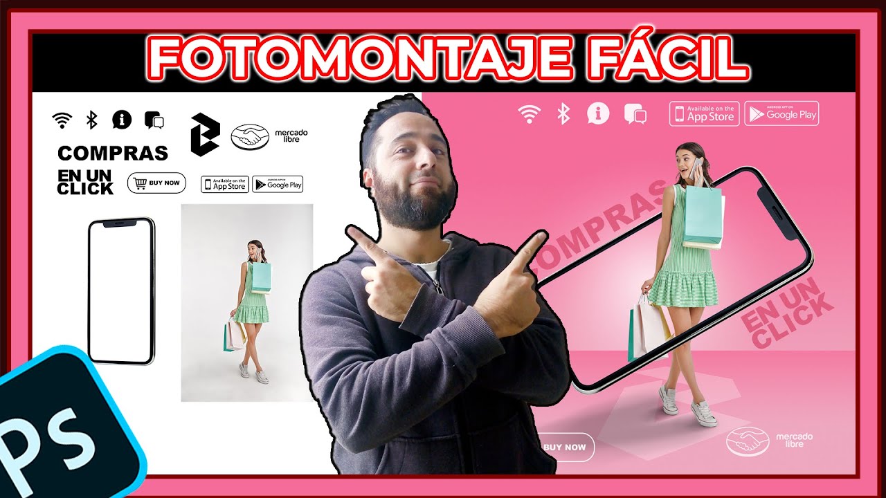 Tutorial FOTOMONTAJE F&Aacute;CIL en PHOTOSHOP paso a paso