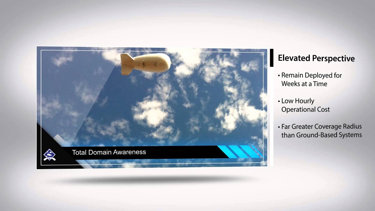 TCOM 22M Operational Class Aerostat Informational Video