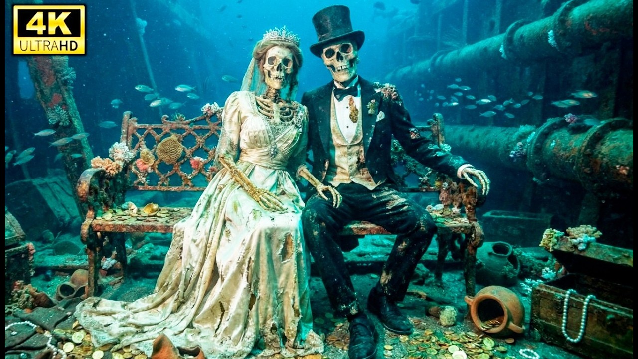 Nurkowie znaleźli pod wodą myśliwiec z II wojny światowej &mdash; szczątki pilota wciąż w kokpicie 😱✈️💀