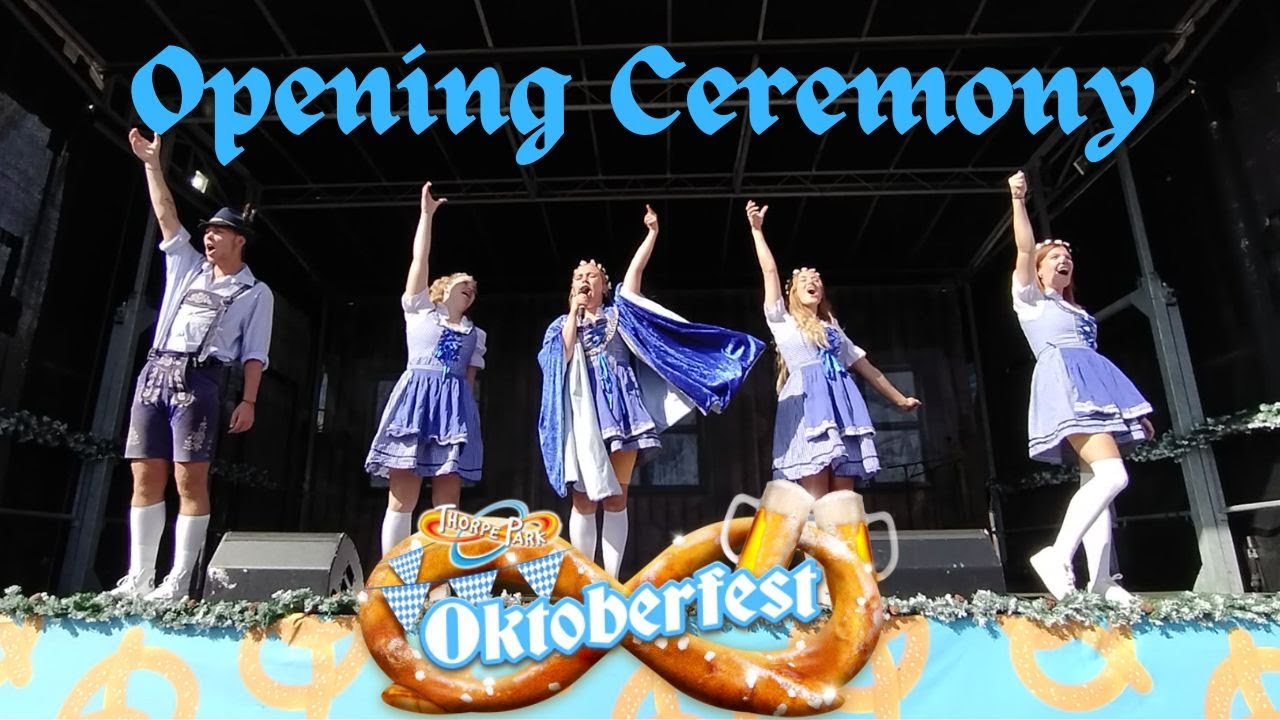 Opening Ceremony Oktoberfest 2023 at Thorpe Park Resort