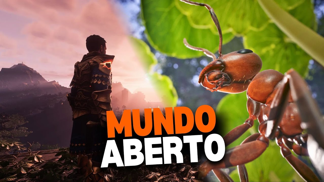 Os MELHORES Jogos MUNDO ABERTO Para JOGAR em 2024! (e AL&Eacute;M)