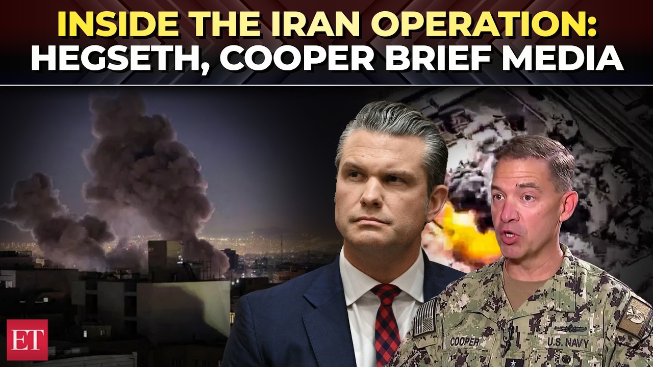 'US has just begun fight...': Hegseth, CENTCOM Chief brief on US-Israel operation against Tehran
