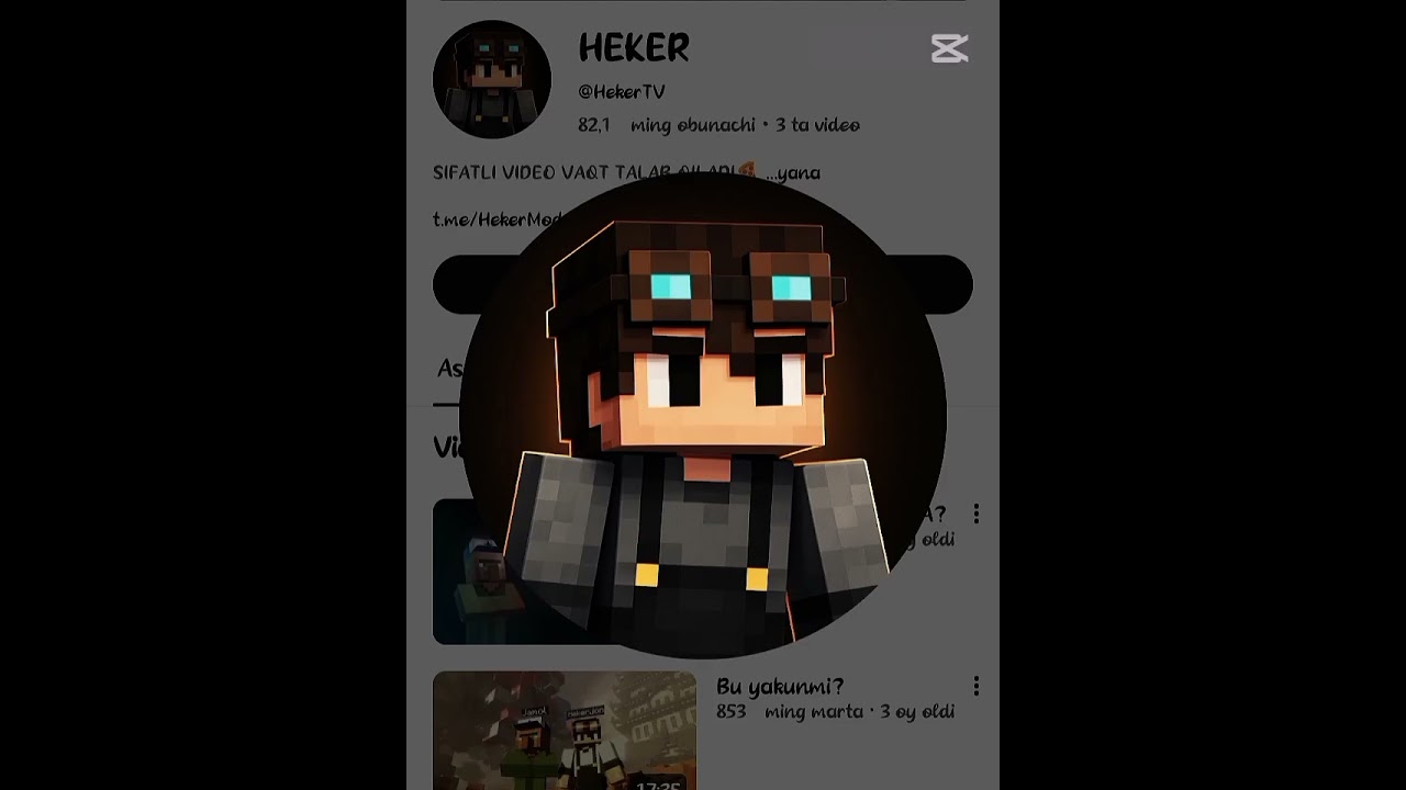 UZB minecraftterlari legenda 