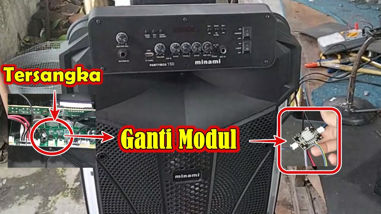 Servis Speaker Portable Minami Rusak MaToT