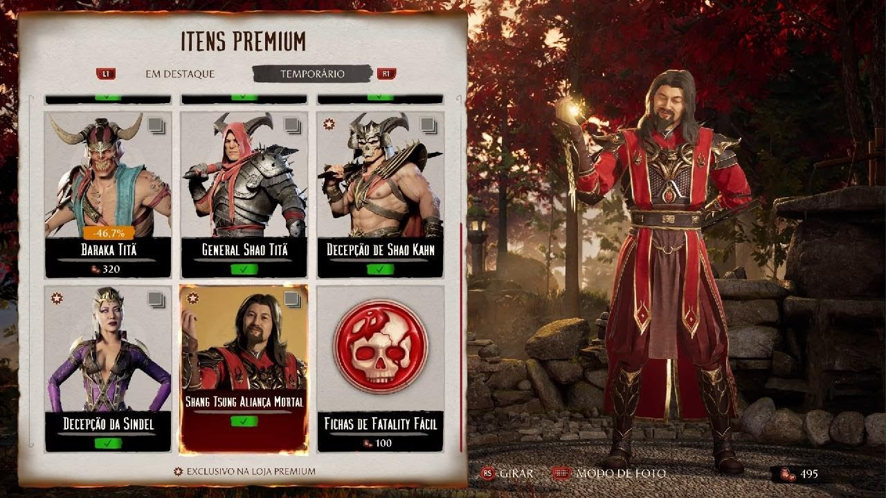 Mortal Kombat 1 Scorpion mk x vs o maior Kung Lao (piramide)