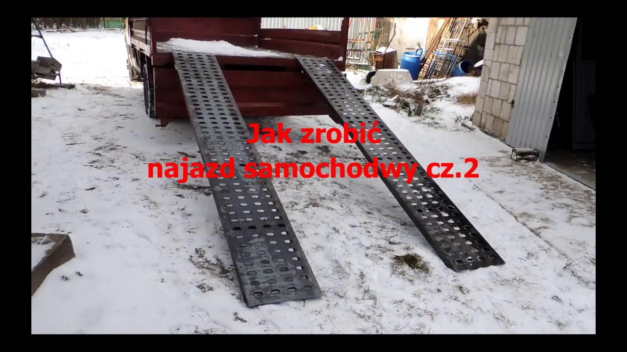 Jak zrobić najazd samochodowy cz.2