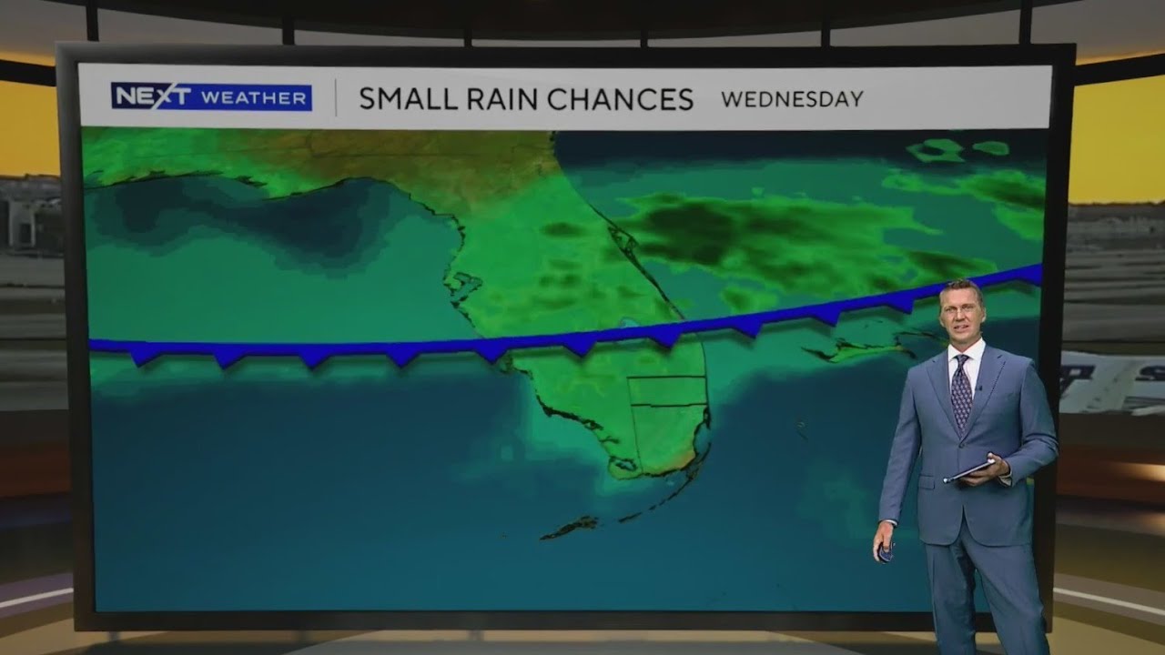 South Florida weather update: Cooler mornings & rain chances rising this week