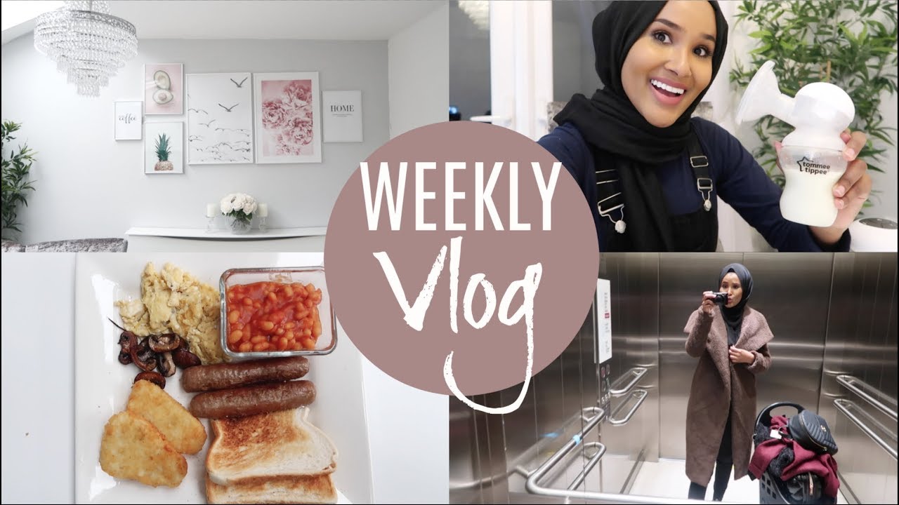 WEEKLY VLOG; Home Decor Updates, Primark Shopping& Lots Of Food Hauls| AD! | Zeinah Nur