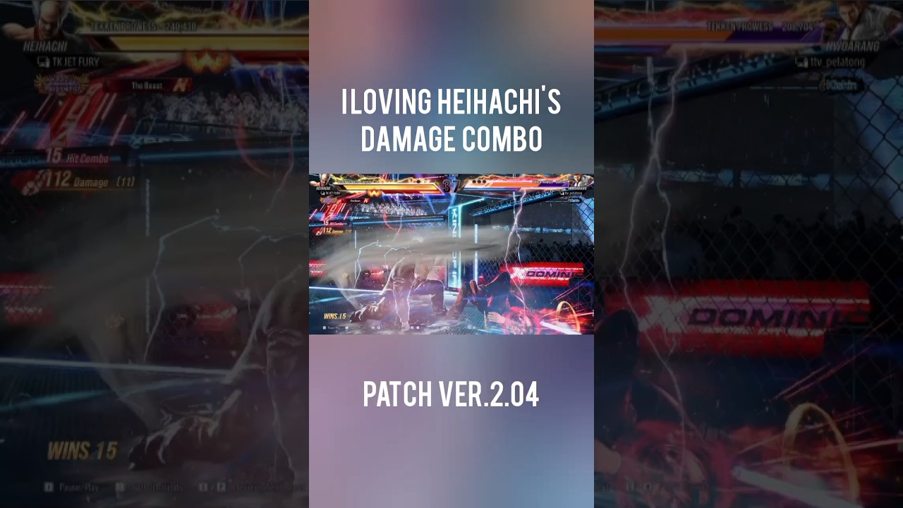 I Loving Heihachi's Damage Combo Online Patch Ver.2.04 2025