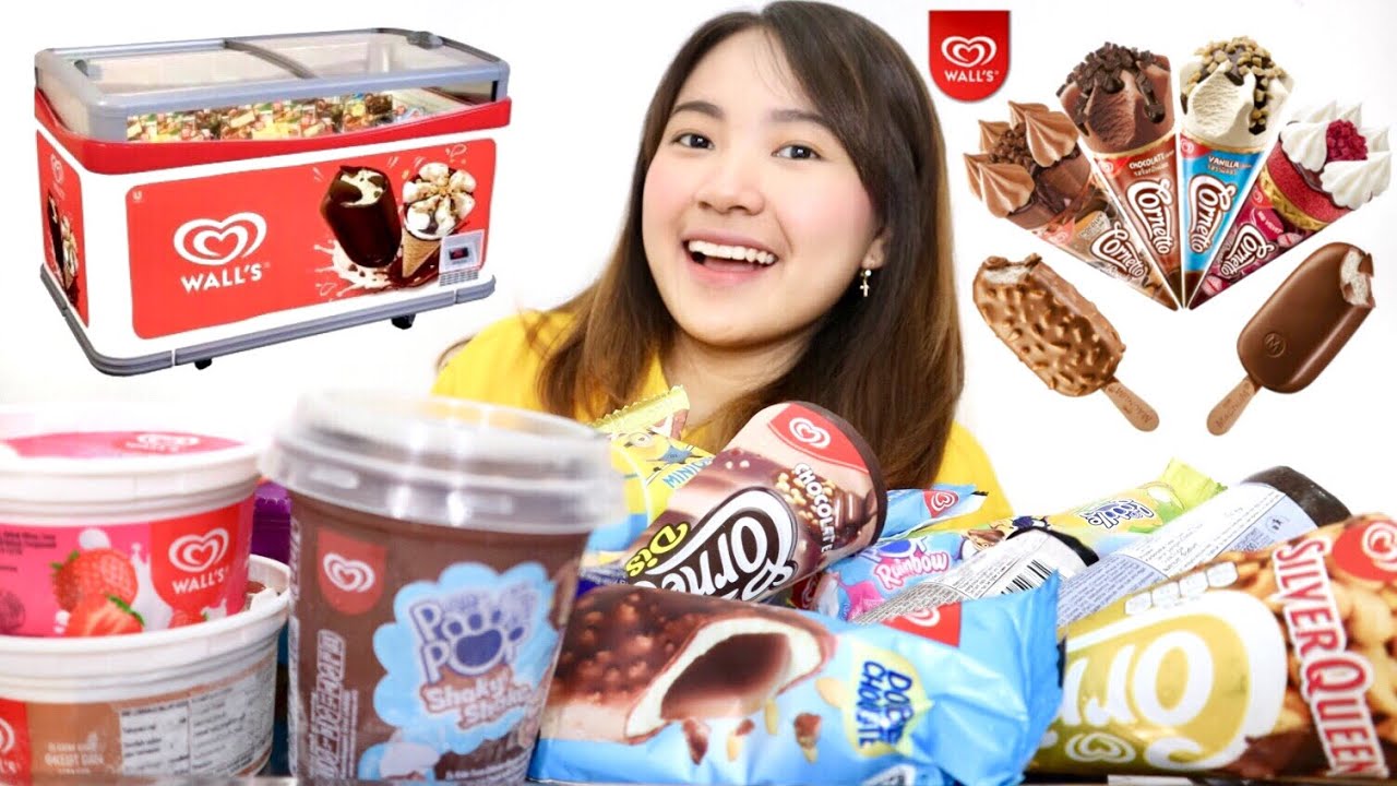 MUKBANG ICE CREAM WALL’S