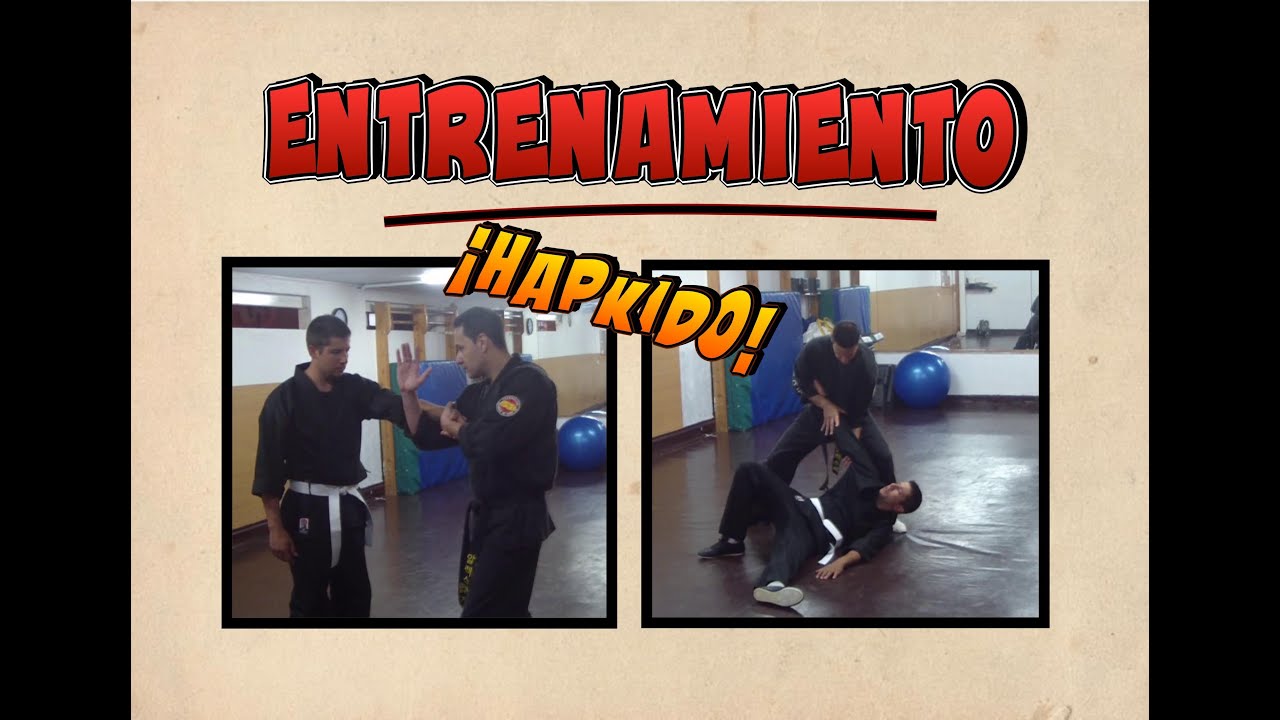 HAPKIDO TÉCNICAS Agarre de mano contraria