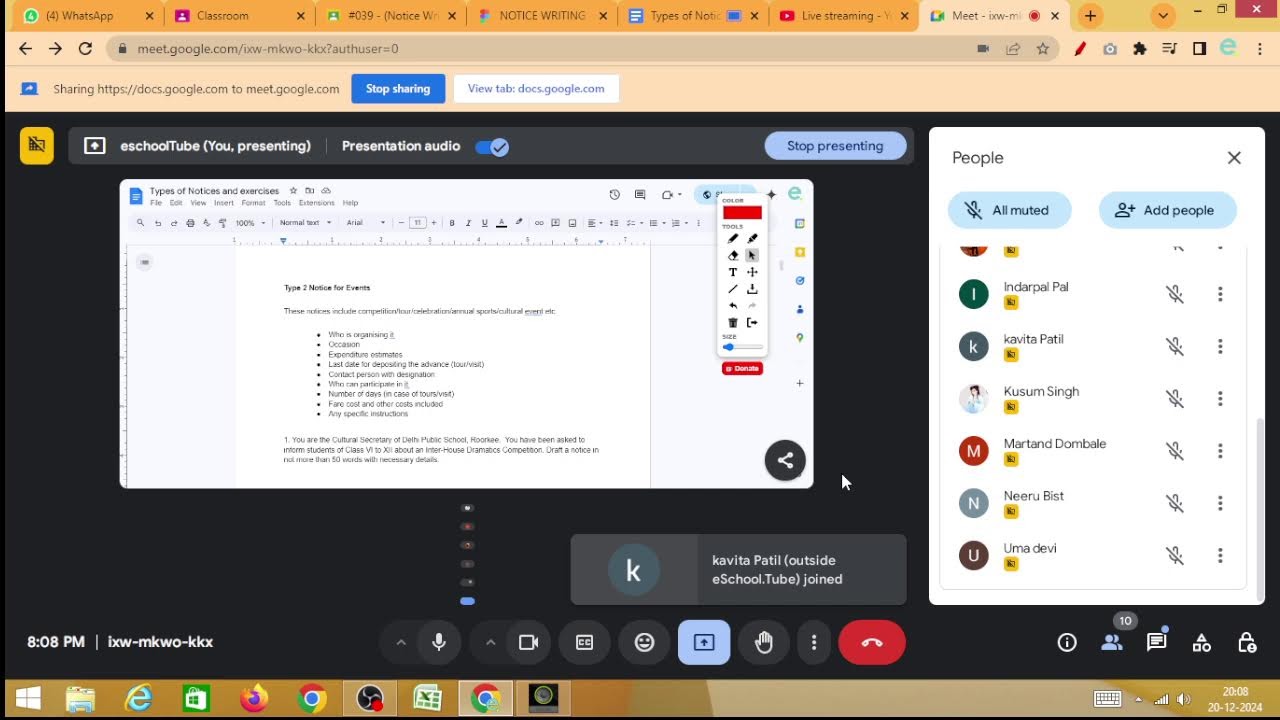 NOTICE WRITING - English-Secondary :  eSchoolTube