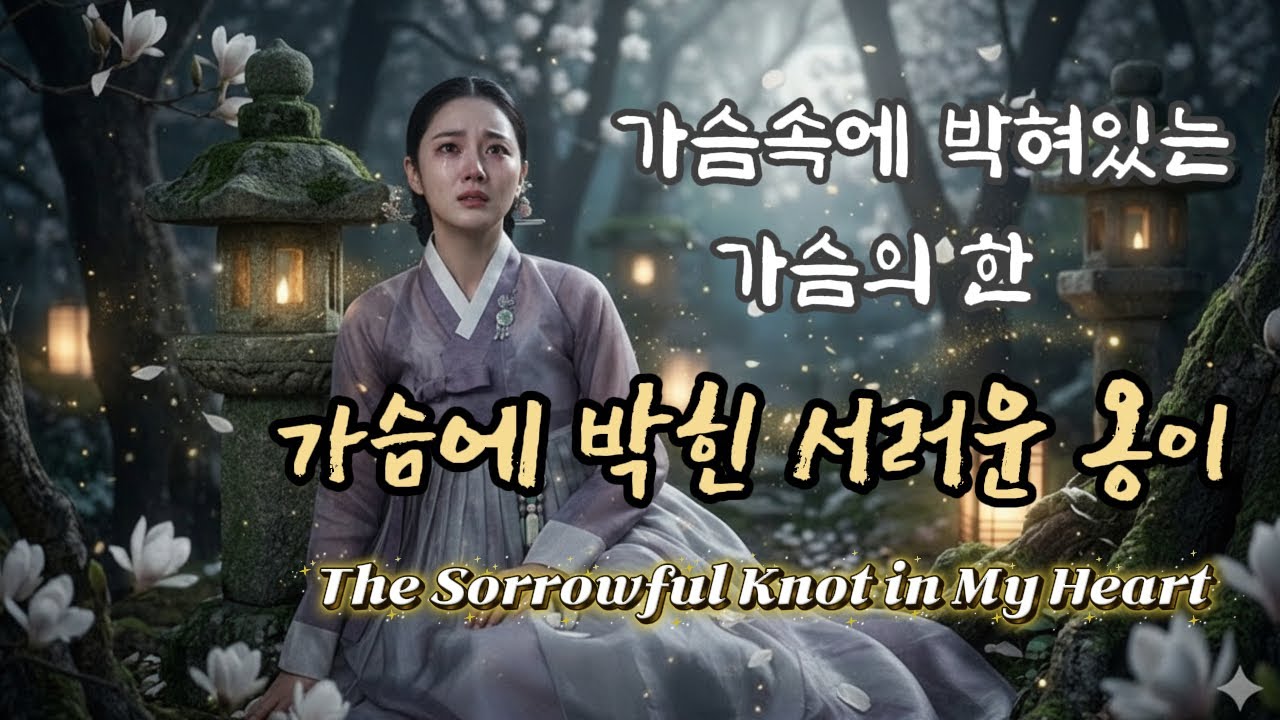 멍든가슴에 한서린노래ㅣ가슴에 박힌 서러운 옹이 (The Sorrowful Knot in My Heart)ㅣ감성음악 ㅣ 한국퓨전발라드음악 ㅣ 한없는눈물의 노래 ㅣ 감미로운 목소리