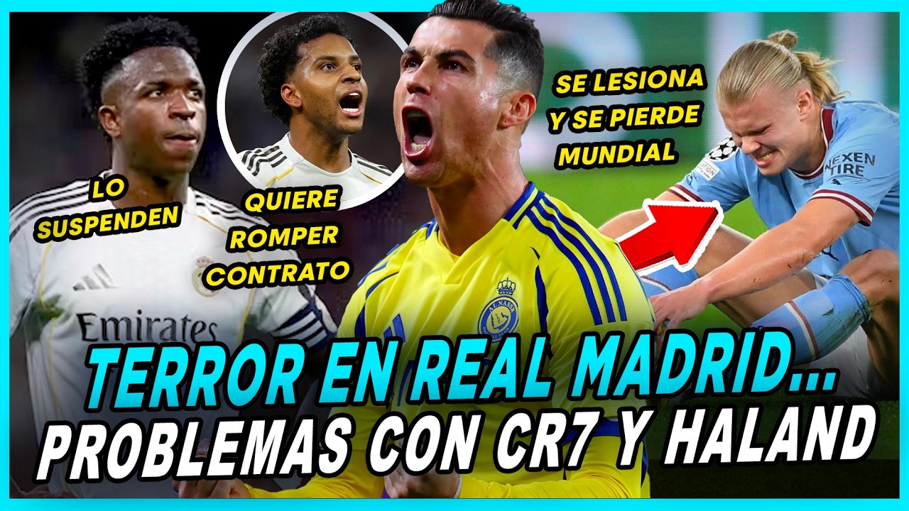 RESUMEN INTERNACIONAL-REAL MADRID EN PROBLEMAS-CR7 CONMOCIONA al MUNDO-JUGADORES PIERDEN EL MUNDIAL