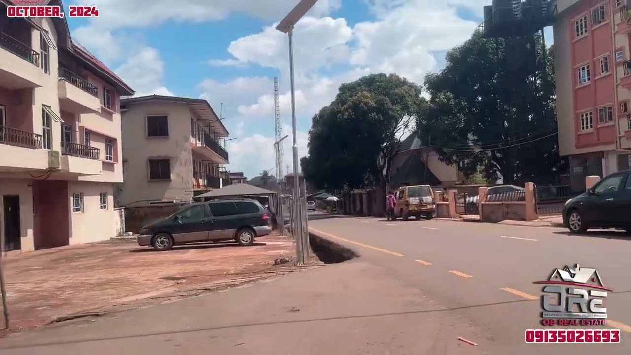 A Tour of Achala Layout and Neighboring Streets in Enugu (October 2024)