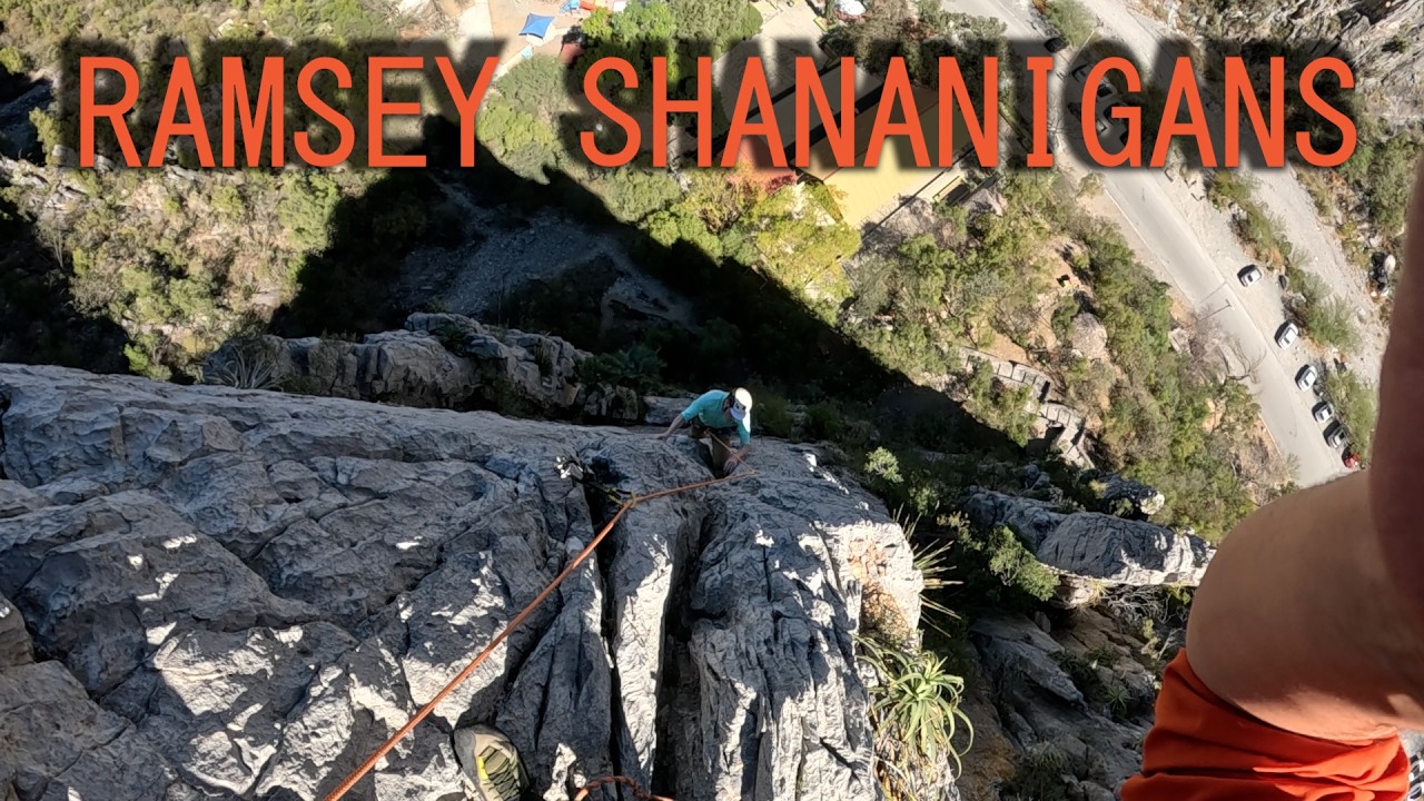 Climbing RAMSEY SHANANIGANS in EL POTRERO CHICO