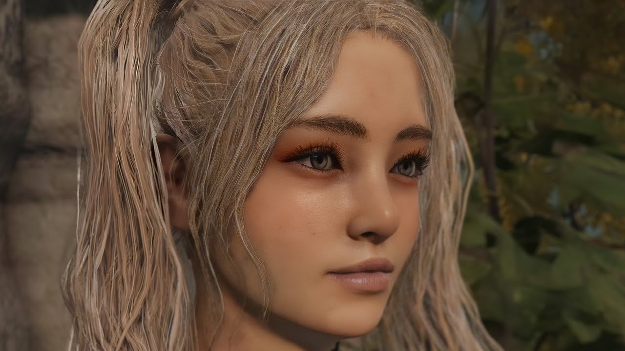 Elden Ring female character creation updated blonde
